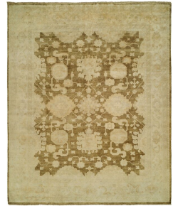 Shalom Brothers Oushak OU20 Brown 8'0"x10'0" - Rectangular
