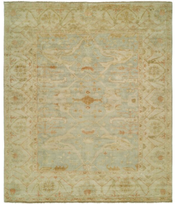 Shalom Brothers Oushak OU30 Light Blue 4'0"x6'0" - Rectangular