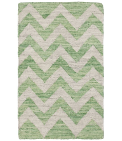 Shalom Brothers Durham Kilim DK-9 Green 2'0"x3'0" - Rectangular