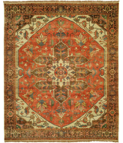 Shalom Brothers Jules Serapi JS754 Brick 8'0"x10'0" - Rectangular