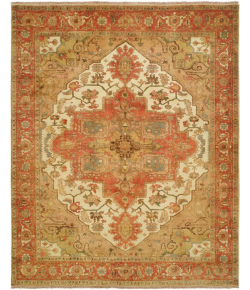 Shalom Brothers Jules Serapi JS-668 Sand 4 ft. 0 X 6 ft. 0 Rectangle