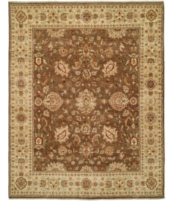 Shalom Brothers Royal Zeigler RZMSL07 Brown 10'0"x14'0" - Rectangular