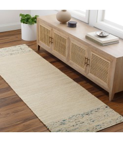 Surya Geneva GNV2302 Light Beige Black Area Rug 2 ft. 6 in. X 8 ft. Runner
