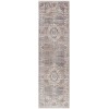 Livabliss Aida AAD2301 Beige Medium Gray Area Rug 2 ft. 7 in. X 9 ft. Runner