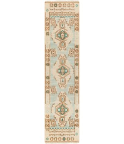 Surya Anadolu AAU2300 Teal Brown Area Rug 2 ft. 6 in. X 10 ft. Runner Surya Anadolu AAU2300 Teal Brown Area Rug 2 ft. 6 in. X 10 ft. Runner