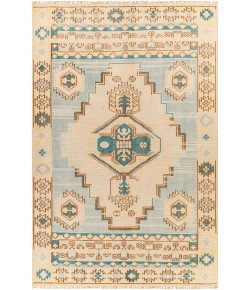 Surya Anadolu AAU2300 Teal Brown Area Rug 6 ft. X 9 ft. Rectangle Surya Anadolu AAU2300 Teal Brown Area Rug 6 ft. X 9 ft. Rectangle