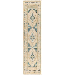 Surya Anadolu AAU2301 Teal Deep Teal Area Rug 2 ft. 6 in. X 10 ft. Runner