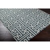 Surya Archive ACH1708 Dark Green Cream Area Rug 5 ft. X 8 ft. Rectangle