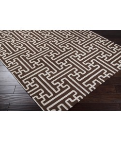 Surya Archive ACH1710 Dark Brown Beige Area Rug 3 ft. 6 in. X 5 ft. 6 in. Rectangle