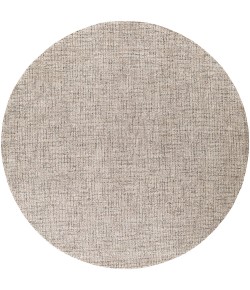 Surya Aiden AEN1005 Medium Gray Khaki Area Rug 8 ft. Round