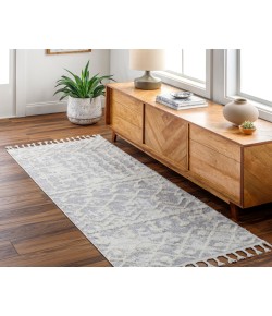 Livabliss Alhambra AHB2307 Light Gray Cream Area Rug 5 ft. 3 in. X 7 ft. Rectangle