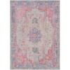 Livabliss Antioch AIC2306 Violet Bright Pink Area Rug 3 ft. 2 in. X 8 ft. 2 in. Runner