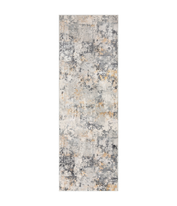 Livabliss Aisha AIS2303 Charcoal Medium Gray Area Rug 2 ft. 7 in. X 7 ft. 7 in. Runner