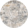 Livabliss Aisha AIS2303 Charcoal Medium Gray Area Rug 6 ft. 7 in. Round