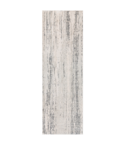 Livabliss Aisha AIS2304 Medium Gray Charcoal Area Rug 2 ft. 7 in. X 7 ft. 7 in. Runner