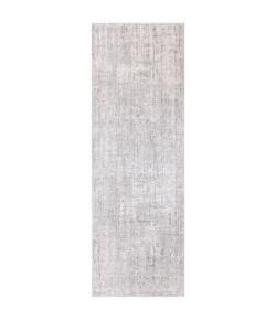 Livabliss Aisha AIS2305 Light Gray Medium Gray Area Rug 2 ft. 7 in. X 7 ft. 7 in. Runner
