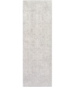 Livabliss Aisha AIS2306 Light Gray White Area Rug 10 ft. X 14 ft. Rectangle