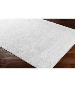 Surya Aisha AIS2307 Light Gray White Area Rug 2 ft. 7 in. X 7 ft. 7 in. Runner