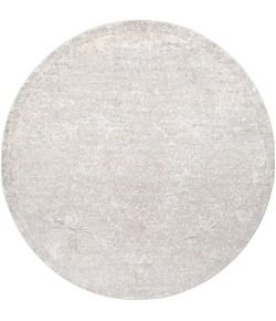 Surya Aisha AIS2307 Light Gray White Area Rug 5 ft. 3 in. Round