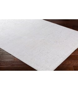 Surya Aisha AIS2309 Medium Gray White Area Rug 5 ft. 3 in. X 7 ft. 3 in. Rectangle