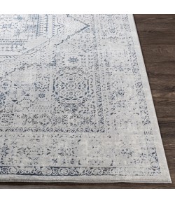 Livabliss Aisha AIS2318 Charcoal Taupe Area Rug 7 ft. 10 in. Round