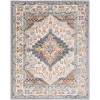 Livabliss Ankara AKR2300 Medium Gray Taupe Area Rug 5 ft. 2 in. X 7 ft. Rectangle