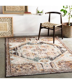 Livabliss Ankara AKR2324 Aqua Charcoal Area Rug 6 ft. 7 in. X 9 ft. Rectangle