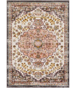 Livabliss Ankara AKR2331 Pale Pink Brick Area Rug 6 ft. 7 in. X 9 ft. Rectangle