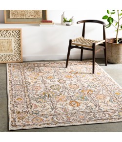 Livabliss Ankara AKR2332 Pale Pink Ivory Area Rug 7 ft. 10 in. Square