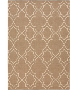 Livabliss Alfresco ALF9587 Camel Cream Area Rug 5 ft. 11 in. X 8 ft. 10 in. Rectangle