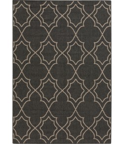 Surya Alfresco ALF9590 Black Camel Area Rug 2 ft. 5 in. X 4 ft. 5 in. Rectangle