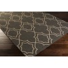 Livabliss Alfresco ALF9590 Black Camel Area Rug 8 ft. 10 in. Round