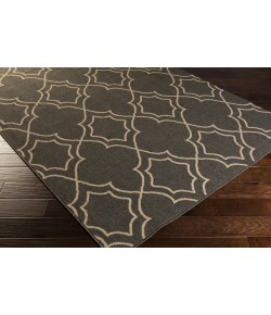 Surya Alfresco ALF9590 Black Camel Area Rug 2 ft. 5 in. X 4 ft. 5 in. Rectangle