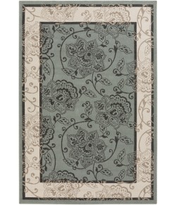 Livabliss Alfresco ALF9594 Sage Cream Area Rug 5 ft. 3 in. Round