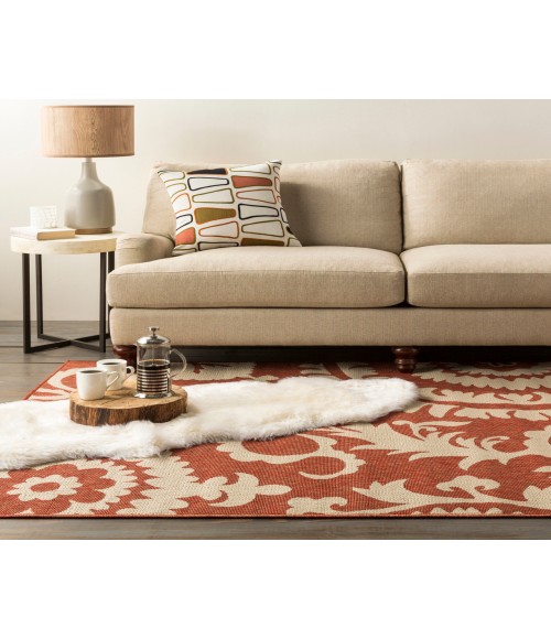 Alfresco ALF-9613 3'7" x 5'7" Machine Woven Rug