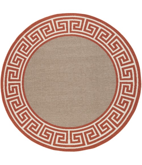 Alfresco ALF-9625 8'10" x 8'10" Machine Woven Rug