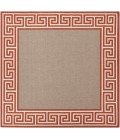 Alfresco ALF-9628 8'10" x 8'10" Machine Woven Rug