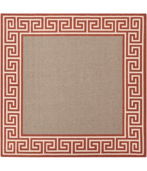 Alfresco ALF-9628 8'10" x 8'10" Machine Woven Rug