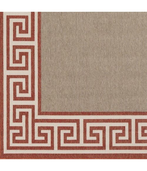 Alfresco ALF-9628 8'10" x 8'10" Machine Woven Rug
