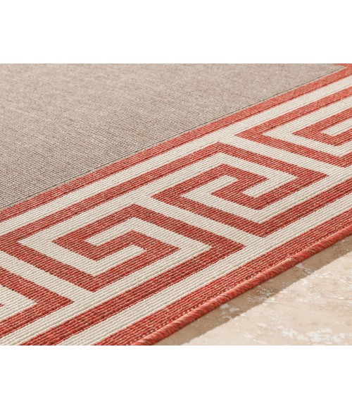 Alfresco ALF-9628 7'3" x 7'3" Machine Woven Rug