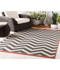 Alfresco ALF-9646 3'7" x 5'7" Machine Woven Rug