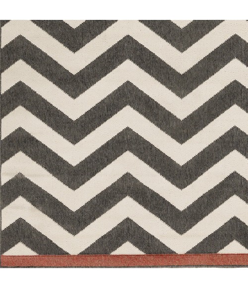 Alfresco ALF-9646 3'7" x 5'7" Machine Woven Rug