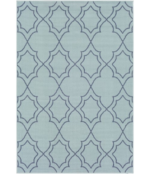 Alfresco ALF-9651 8'10" x 8'10" Machine Woven Rug