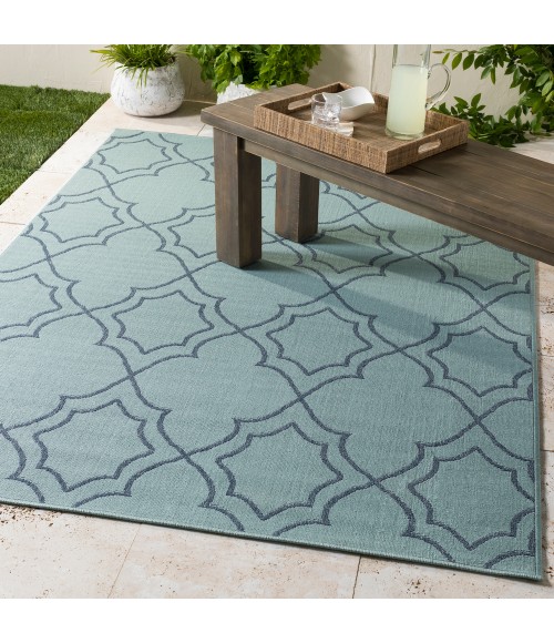 Alfresco ALF-9651 8'10" x 8'10" Machine Woven Rug