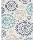 Alfresco ALF-9665 3'7" x 5'7" Machine Woven Rug