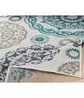 Alfresco ALF-9665 3'7" x 5'7" Machine Woven Rug