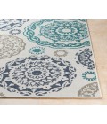 Alfresco ALF-9665 3'7" x 5'7" Machine Woven Rug