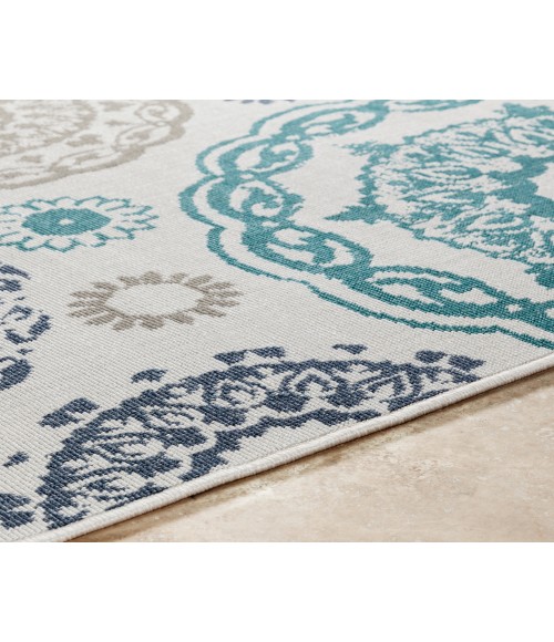 Alfresco ALF-9665 3'7" x 5'7" Machine Woven Rug