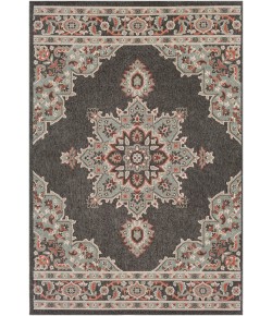 Livabliss Alfresco ALF9671 Black Sea Foam Area Rug 5 ft. 3 in. X 7 ft. 7 in. Rectangle