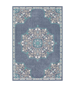 Livabliss Alfresco ALF9678 Charcoal Taupe Area Rug 8 ft. 10 in. X 12 ft. 10 in. Rectangle